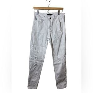 KanCan White Distressed Skinny Jeans KC8001WT Size 29 W11